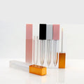 7ml square Empty Lip Gloss Tube 7ml Lip Balm Container with Doe Foot Wand Applicator