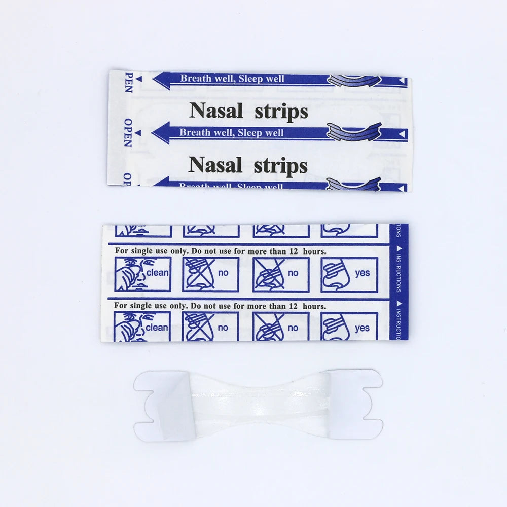 Hot Selling Bulk Packing Transparent Anti-snoring Nasal Strips