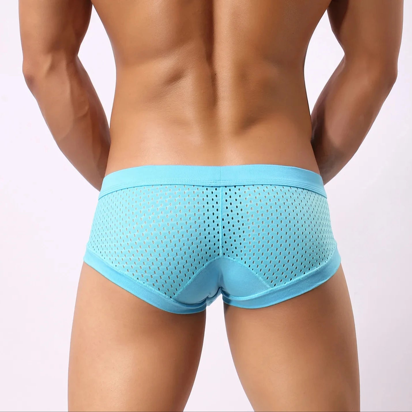 2024 All-day Comfort Bacteriostatic Ice Silk Seamless Excellent Breathable Boxer Short Custom Design Underwear for Mens