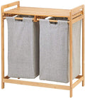 Cestos Ropa Sucia Dirty Cloth Basket Wholesales Custom Clothing Storage Portable Hamper Bamboo Laundry Basket With Shelf Legs