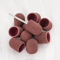 50pcs/bag Brown Electric Callus Remover Nail Drill Polishing Accessories Pedicure Sanding  Caps