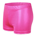 Little Big Girls Sparkle Dance Tumbling Athletic Gymnastics Short Ballet Dance Pants Performance Shorts Ballerina 2-14Years