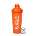 Eco-friendly Plastic Shake Water Bottle Protein Cup Free Sample Custom Sayings