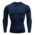 Fitness Wear Custom Logo Polyester Elastic Basketball Cycling Sportswear Compression Baselayer GYM Workout Shirt
