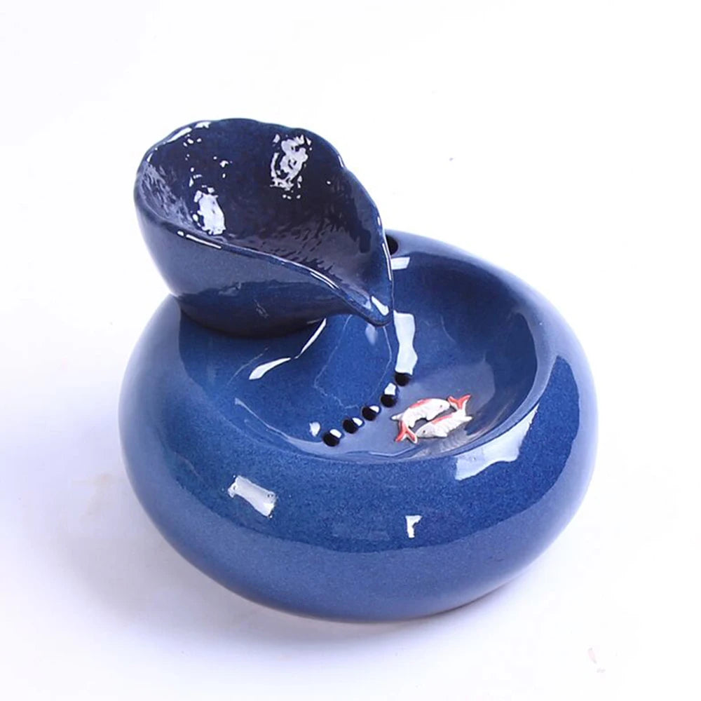 ZMaker Custom Ceramic Cat Water Drinking Fountain for Pet Automatic Dog Dispenser
