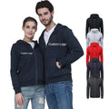 Mens Sweatshirt Zip up Hoodie Long Sleeve Jacket Soft Athletic Hoodies With Pockets Full Zip Sweatshirt Sports Hooded Jacket