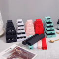 Custom Luxury Design Jewelry Boxes Accessories Pe Film Storage Jewelry Packaging Box With Velvet Insert