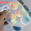 Custom Hologram Void Security Label Sticker Tamper Evident Holographic Adhesive for Mobile Phones and Computers