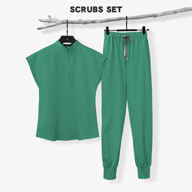 Free Shipping to Operating Room Work Clothing Lab Doctor Scrub Top and Pant Nursing Scrubs Women Set Scrub Suits Uniforms
