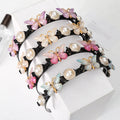 2021 Cute Girl Butterfly Double Bangs Hairstyle Fixed Braided Hairbands Women Girls Sweet Princess Hair Hairpin Hair Accessories