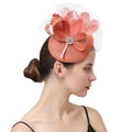 New Arrival Elegant Women Feather Flapper Hair Accessories Headdress Wedding Party Bridal Fascinator Headwear Ladies