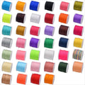 0.8mm 50Yds Crafts Nylon Satin String Jewelry Making Beading Braided Bracelets Rattail Trim Embroidery Cross Stitch Crochet