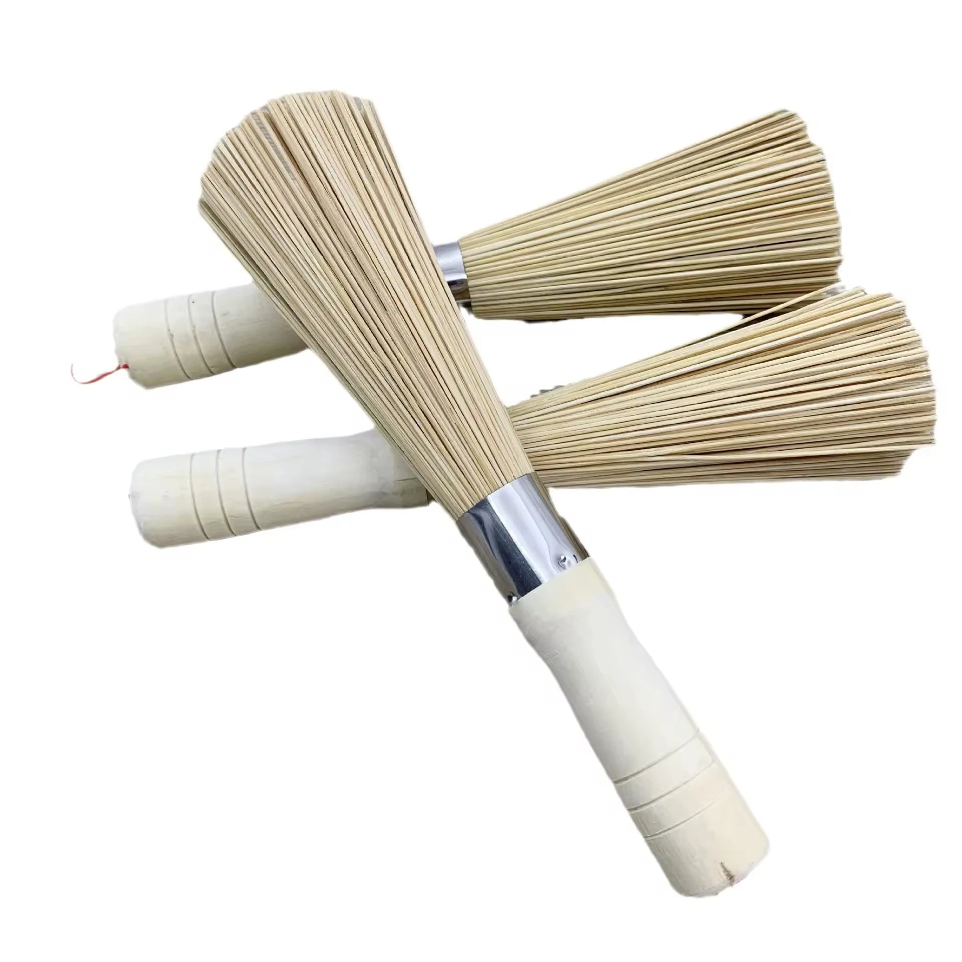 Natural Pot Washing Bamboo Brush Kitchen Brush Bamboo Cooking Brush