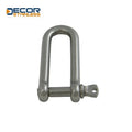Highly Chemically Stable Stainless Steel Heavy Duty Nickel White High-standard Fishing Long D Shackle