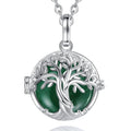 Merryshine Jewelry Tree of Life Mexican Bolas Harmony Bola Ball Women Pendant Necklaces