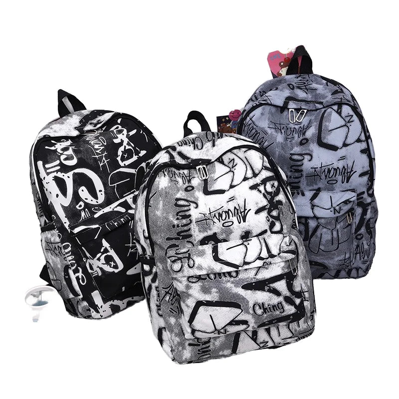 Large Capacity Travel Laptop Backpacks Book Bag Junior High School College Student Boy Schoolbag Bookbag School Bags