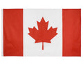 Professional Large Screen Printed Custom Canada Flags 90x150cm Polyester/Nylon UV 6-color Printed Hanging Style