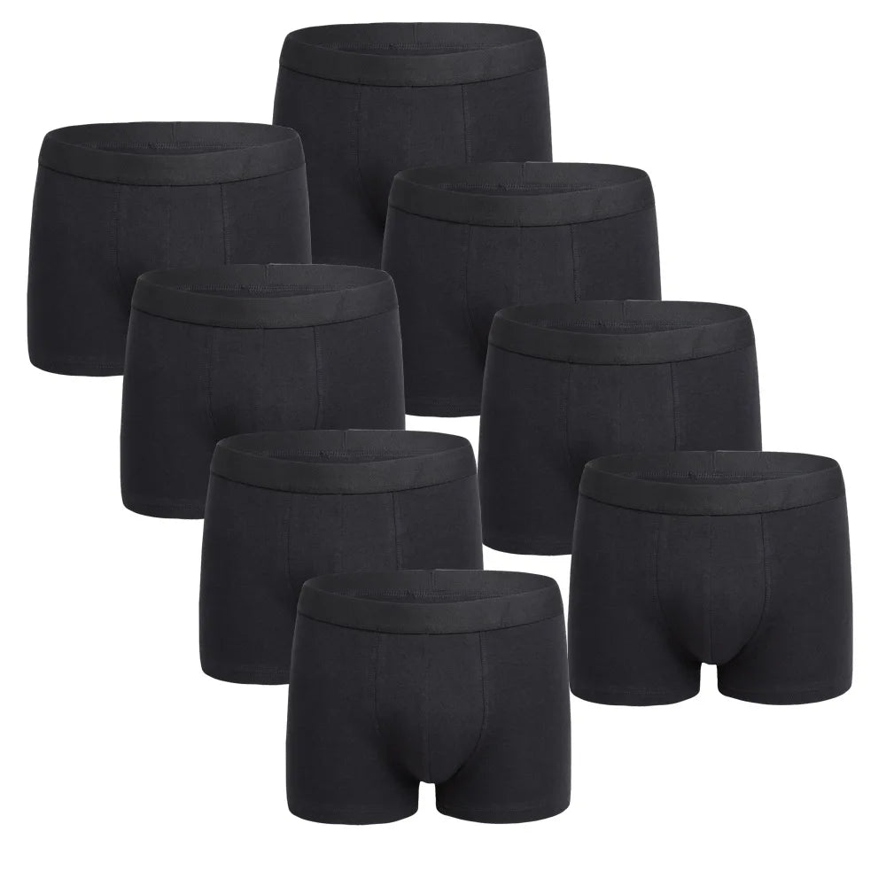 US EURO SIZE Manufacturers Low MOQ Wholesale Men's Breathable Knitted Briefs Comfortable Plain Color Shorts Underwear