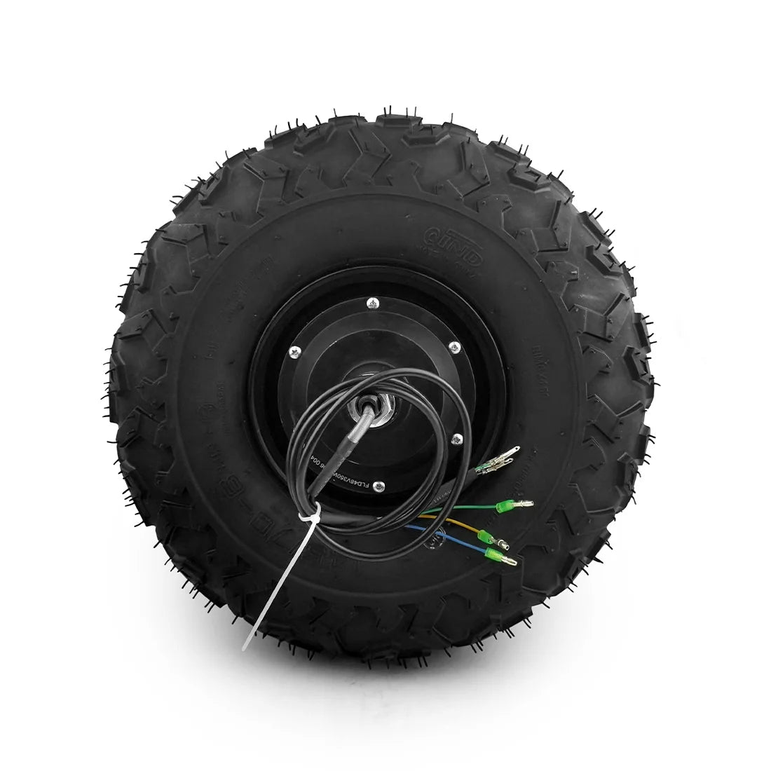 L-faster 350W Electric Wheelbarrow 14.5 Inch All Terrain Rough Tyre off Road Hub Motor Wheel