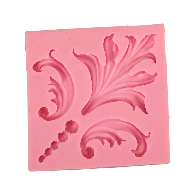 D-0208 Fondant Silicone Mold Classical Chinese Wedding Cake Chocolate Mold Birthday Ornament Cake Decoration