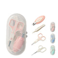 Eliter Hot Sell in Stock 4 in 1 Pink Blue Green Baby Cute Manicure Esset Manicure Set Baby Shower Baby Manicure Set Nail Trimmer