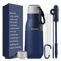 304 Stainless Steel Vacuum Insulated Portable Water Bottle 750ml Large Capacity 6-12 Hours Thermal Insulation Eco-friendly for