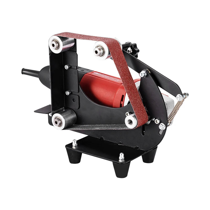 Abrasive Belt Machine Small DIY Mini Angle Grinder Refitted Sandpaper Machine