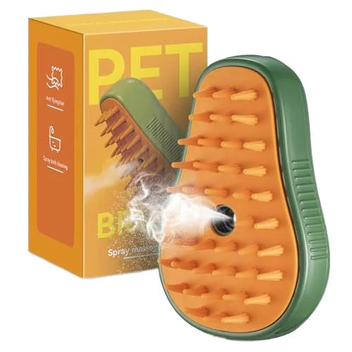 Cat Paw Wholesale Electric Pet Dog Cat Steam Massage Brush Pet Hair Removal Comb for Cat and Dog Rechargeable USB