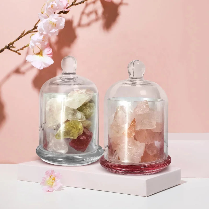 Stocked Eco-Friendly Glass Jar Crystal Stone Home Air Freshener Diffuser