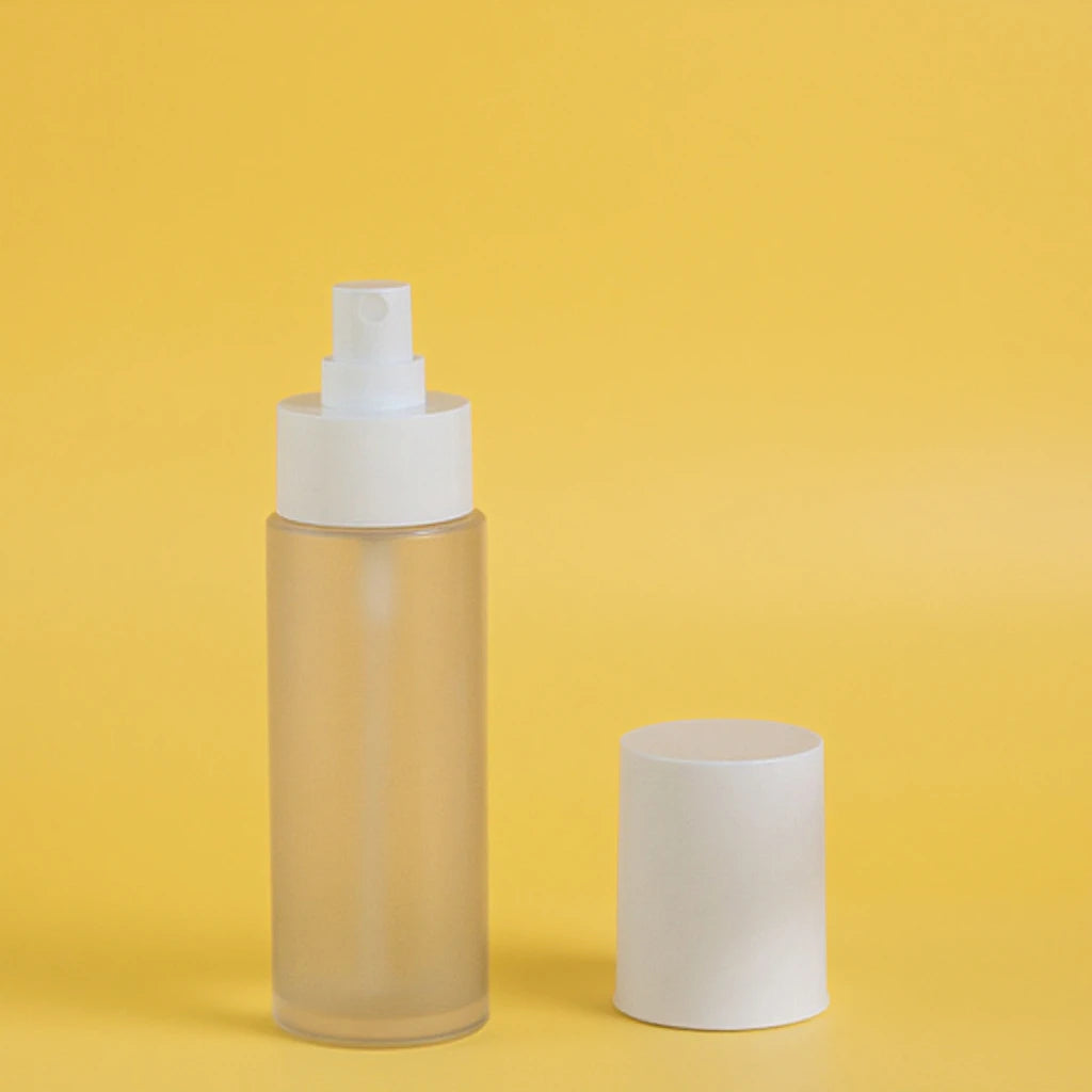 Frosted Clear Empty Plastic Atomizer Matte Perfume Make up Spray PET Bottles 100ml 120ml