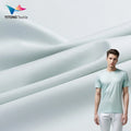 Manufacturer Fabric 190 Gsm Cotton Nylon Fabric 55% Cotton 32% Nylon 13% Spandex Fabrics for T Shirt Clothing