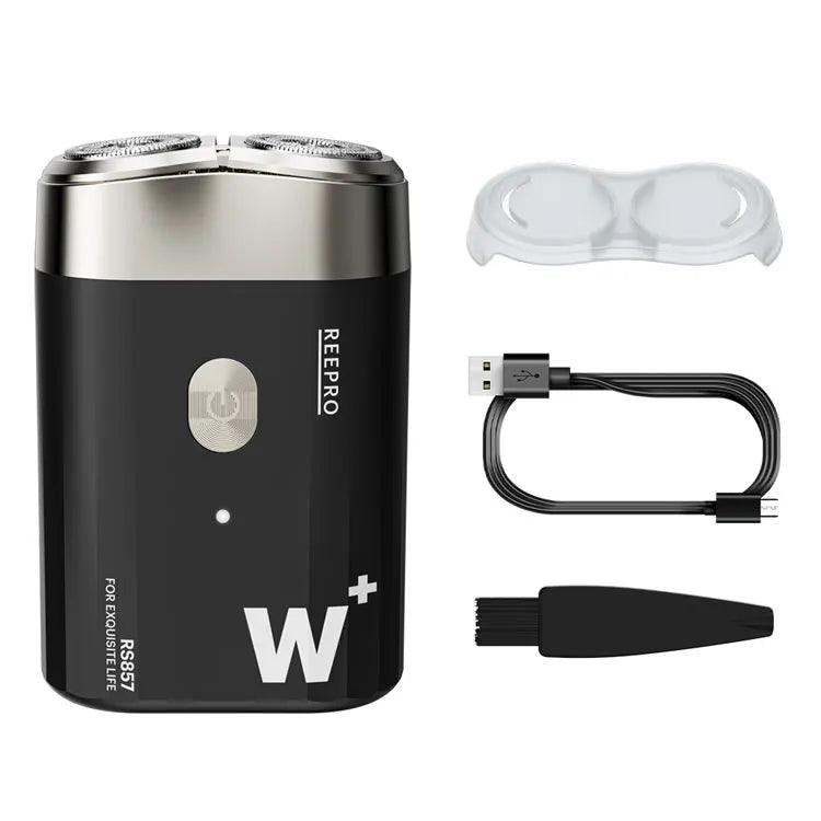Powerful 8500RPM Rotary Shaver with Floating Head IPX7 Washable Electric Razor for Men Daily Grooming