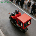 Factory Price LED Waterproof Delivery Box LED Light Side Open Fiberglass Motorcycle Food Delivery Boxes Indoor Outdoor OEM SDK