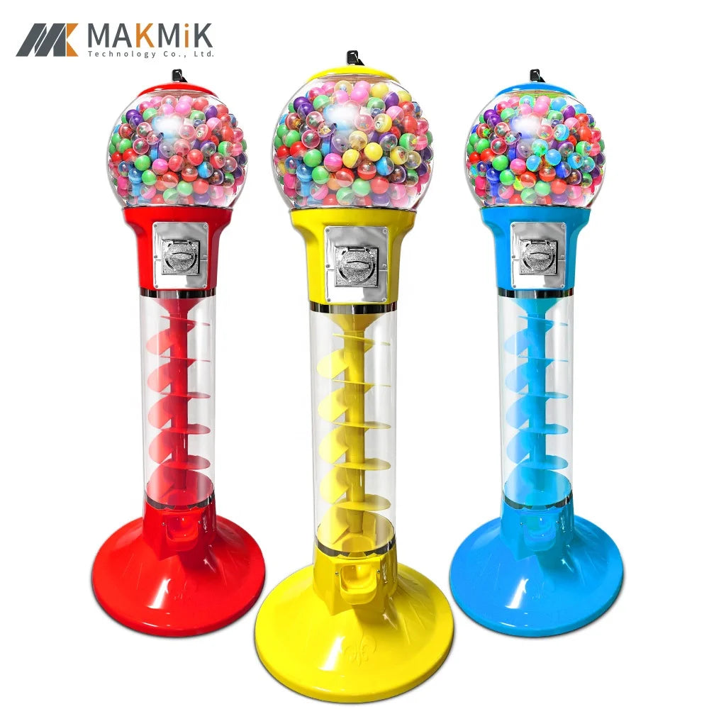 Wholesale Cheap Price PC Globe and Tunnel ABS Body Gumball Machine Toys Vending Machine with SDK Function