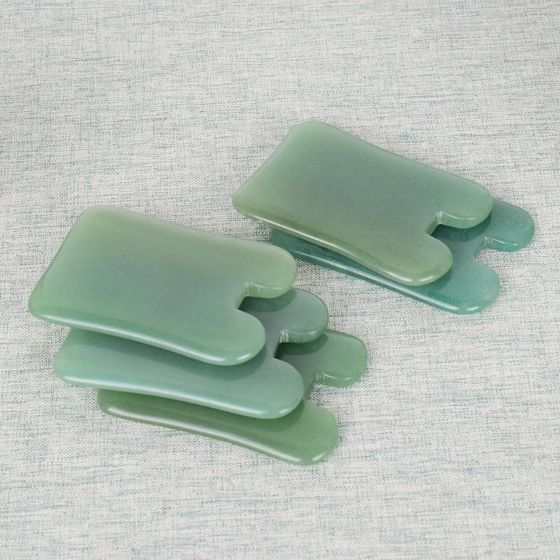 Diy Hot Sale Concave Shape Guasha Tool Natural Stone Gua Sha Board for Beauty Skin Care Set