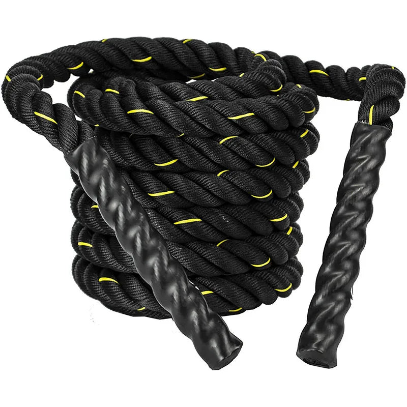 Nylon Battle Rope for Muscle Strength Training Sports Boot Camp Exercise with Undulation Fitness Power Muscle Combat Rope