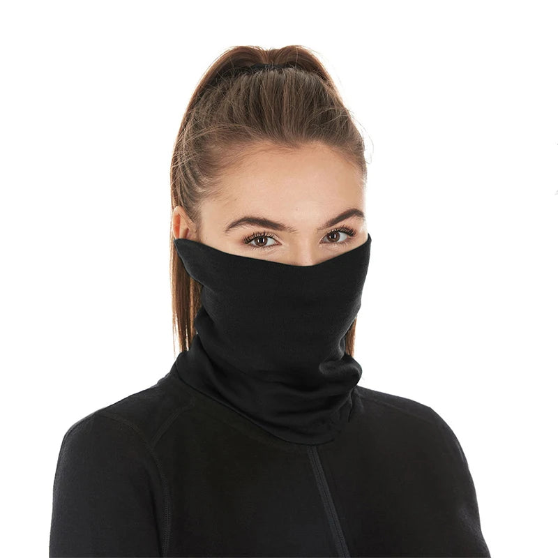 Fashion Adult Headband Elastic Seamless Bandana Neck Gaiter Scarf UV Resistant Sport Headwear 100% Premium Polyester & Acrylic