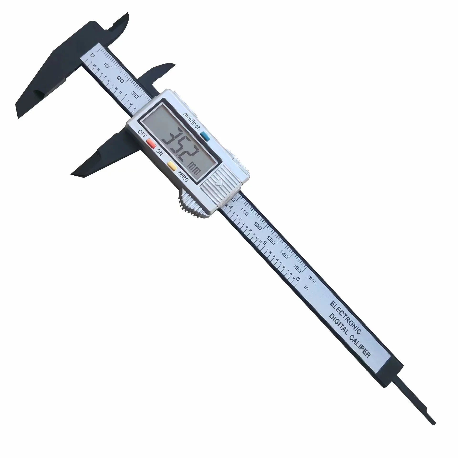 Measuring Tool Inner Outer Diameter Electronic Digital Display Vernier Caliper 0-High Strength Plastic Caliper