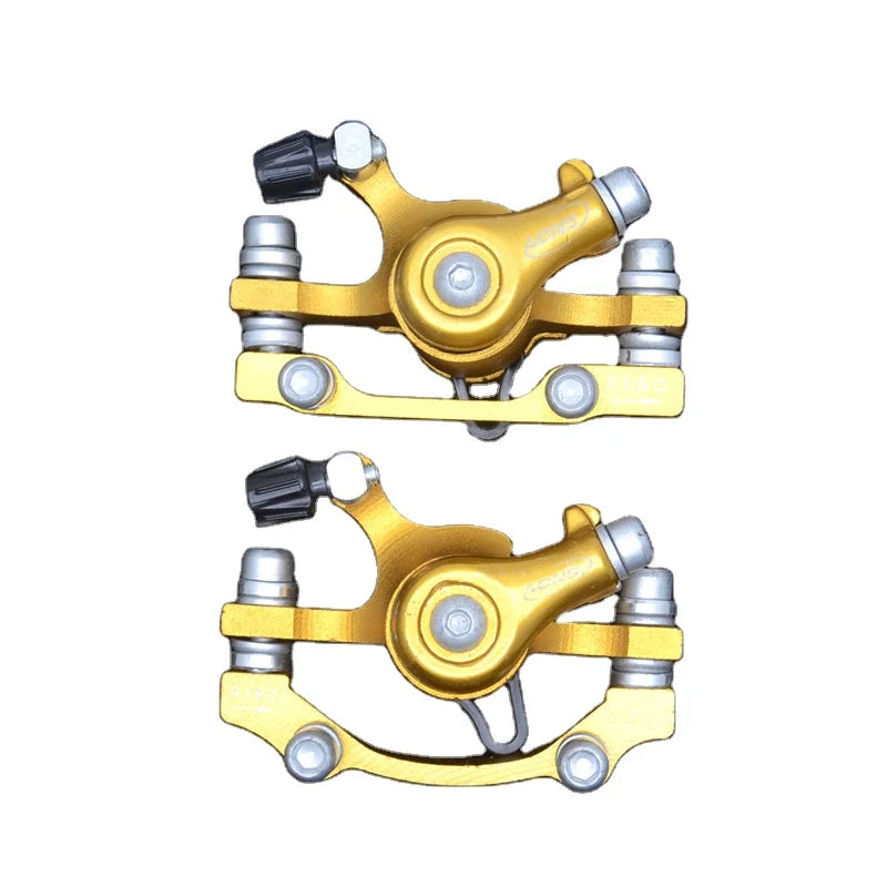 QUANXIN Mtb Disc Brake Mechanical Bike Disc Brake Front and Rear Line Pulling Disc Brake