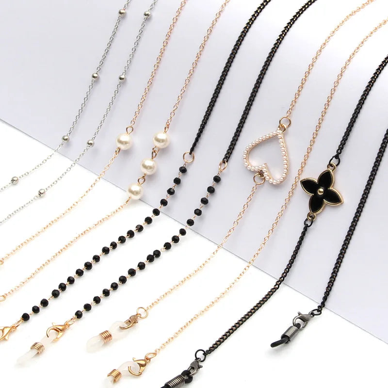 2024 Metal Fashion Face Masking Holder Accessories Spectacles Eyewear Eye Glasses Sunglasses Eyeglasses Chain