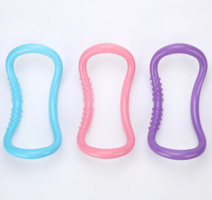 TTSPORTS Yoga Pilates Ring (PP 23*12cm) for Back & Leg Pain Relief Home Workouts & Stretches