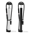 ZOYOSPORTS Mini Aluminum Alloy Bicycle Hand Pump Light Weight Portable Pump MTB High-pressure Bicycle Pump with Barometer