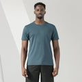 Custom Print logo Outdoor Running T-shirt Manufacturer Fabric 95% Nylon 5% Spandex Gym Quick Dry Slim Fit Sports Men t Shirt
