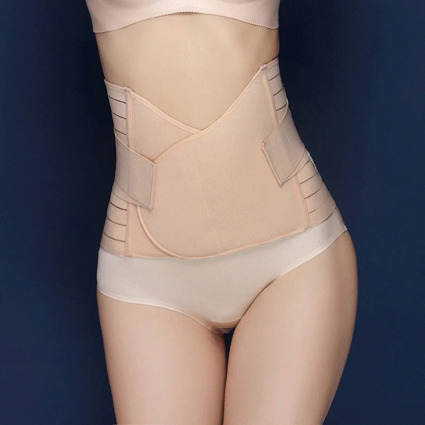 Comfortable Elastic Postnatal Recovery Tummy Trimmer Support Waist Trainer Slimming Belt