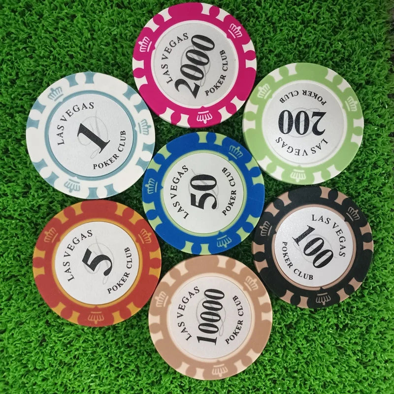 Crown Logo Double Sided Magnet Golf Ball Marker and Poker Chip Markers High Visibility Ball Stickers for Golfers