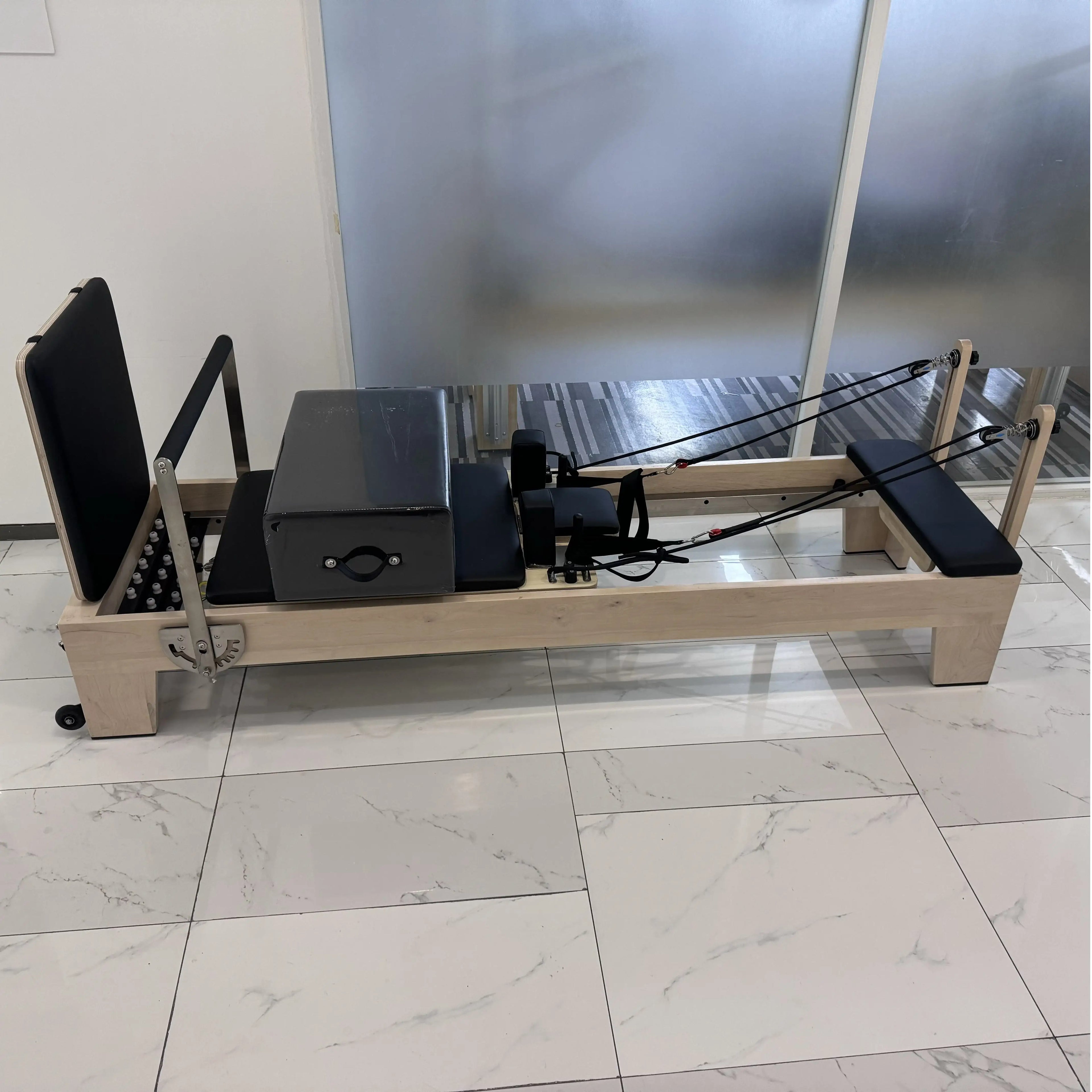 Frictionless Multipurpose Glide Reformer Comfort Loops Professional Pilates Reformers