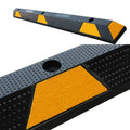 Hot Sale Yellow and Black Color Heavy Duty Rubber Car Vehicle Wheel Stop for Parking Stopper Wheel