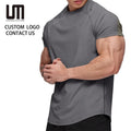 Clearance Sales New Men Quick-Dry Sports T-Shirt Short Sleeve Fitness Running Shirt for Summer Workout & Athletic Wear