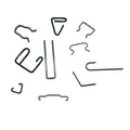 Custom Different Special-shaped Springs Metal Stainless Steel Wire Forming Bending Springs for Industry Toys