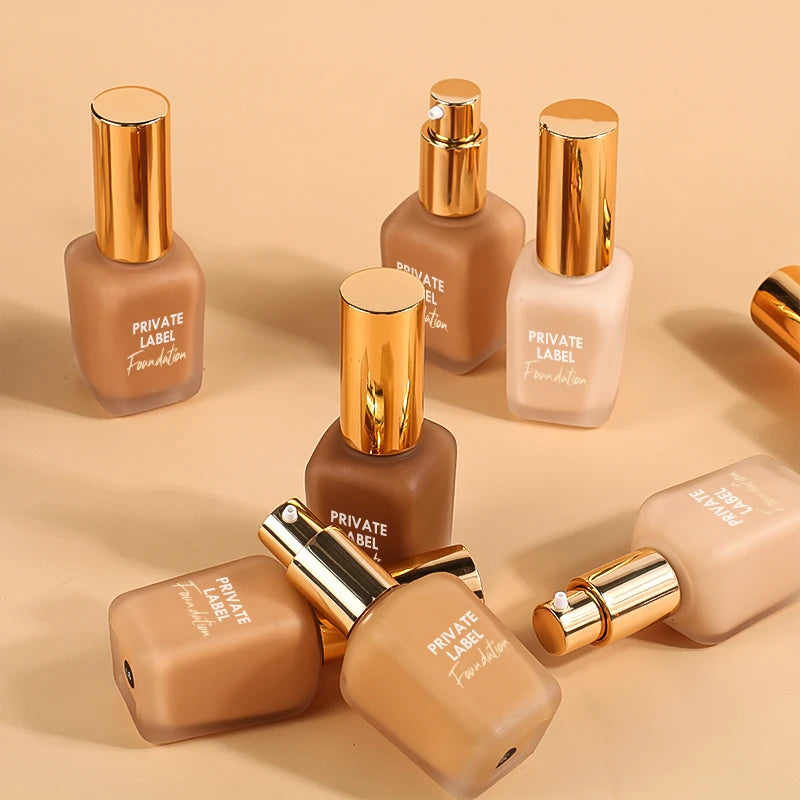 2023 OEM Matte Foundation Private Label Waterproof Full Coverage Foundation Oil Control Foundation Cream